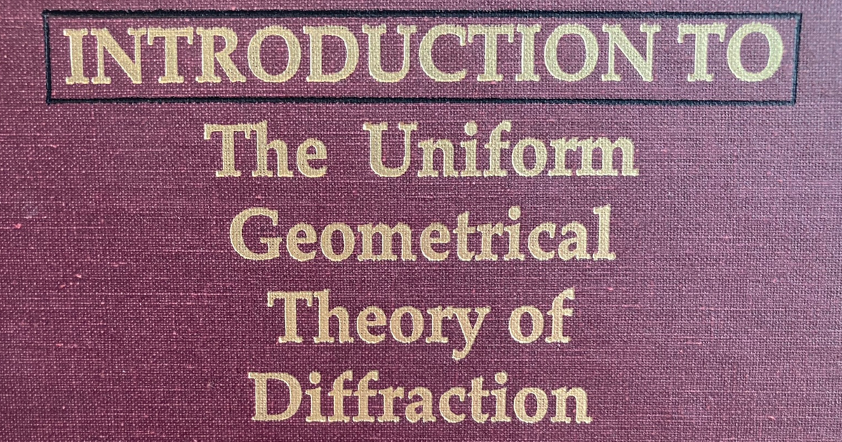 Introduction to The Uniform Geometrical Theory of Diffraction - book cover